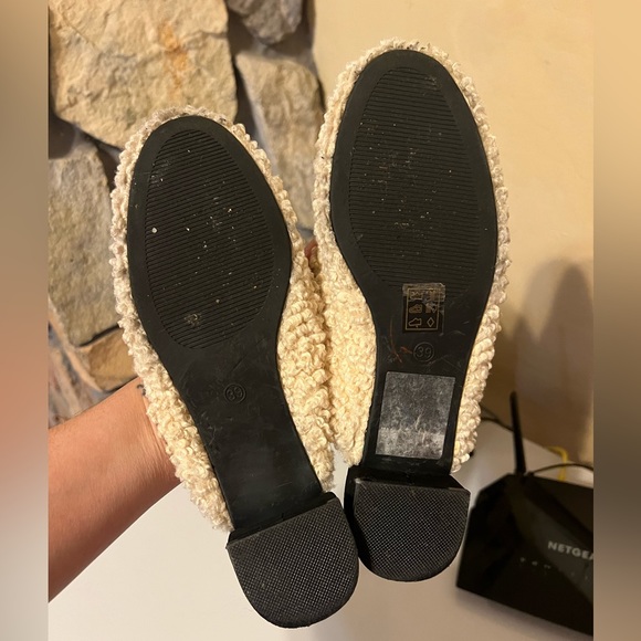 Top Shop Georgia Shearling Mules size 8 - Picture 4 of 13
